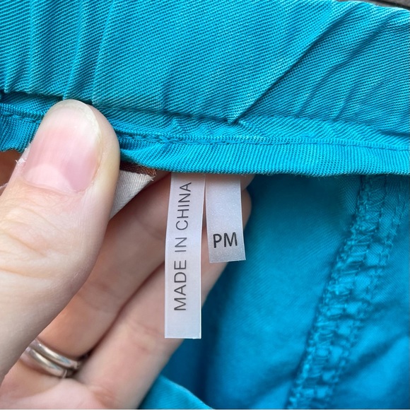 Soft Surroundings Turquoise Skirt Size PM - Picture 5 of 6